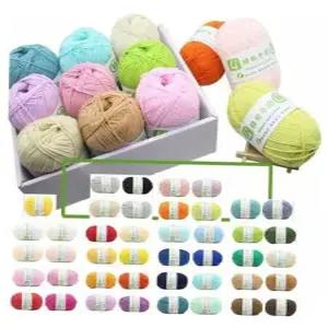 마카롱 키밍 뜨개실 인형실 코바늘실 손뜨개 면실 소품실
