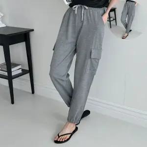 여자카고바지 면 카고 조거팬츠 허리밴딩 사이즈포켓 츄리닝 홈웨어