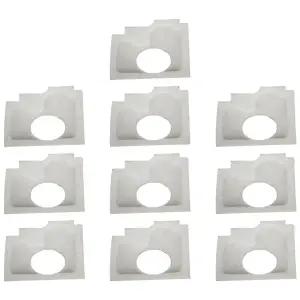 스틸 MS170 MS180 018 017 MS180C MS170C MS 170 180 체인톱용 에어 필터 클리너 키트 10개세트