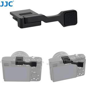JJC 메탈 엄지 그립 소니호환 RX1R III RX1RIII DSC-RX1RM3 카메라용 접이식 핫슈 받침대 TG-2 대체품