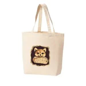 에코백 다양한 사이즈 강아지 빵 멍멍이 애완견 프린트에코백