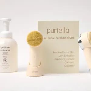 퓨리엘라 저자극 2in1 진동클렌저 클렌징디바이스 갈바닉