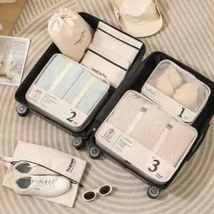 트래블 포켓 여행용파우치 7종세트 캐리어 압축파우치