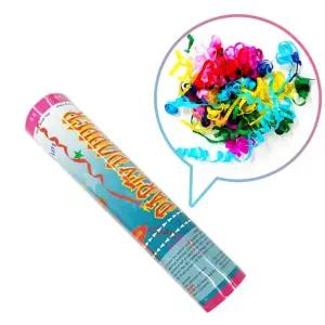 용 결혼식 폭죽 웨딩 에어 축하 팡 축포 축제용품 분사높이 종이줄 20cm 약5m