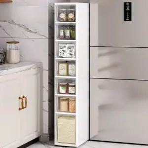 틈새 서랍장 냉장고 틈새장 원룸 수납 솔루션 슬라이딩