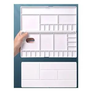 수채화 팔레트 24구 28구 미술도구 물감 세트예술재료 휴대용 채색 그림 파레트 유화 미니 고급용품 아크릴