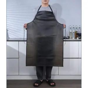주방 반투명 방수 앞치마 95cm 1P 공방 카페 음식점 화방앞치마