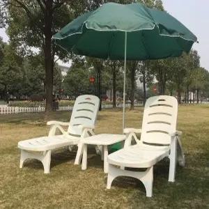 플라스틱 썬베드 접이식 호텔 라운지 야외 풀빌라 의자