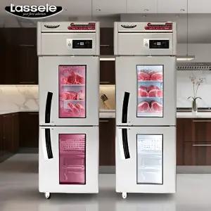 라셀르 고기숙성고 숙성냉장고 간냉식 건식 정육 쇼케이스 25박스 디지털 육류 드라이 V3