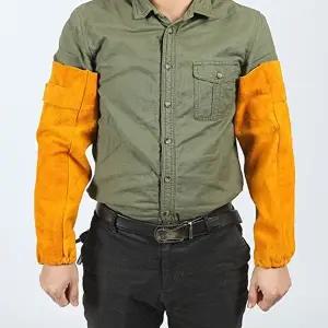 [소노스코리아]천연 소가죽 용접용 팔토시 G