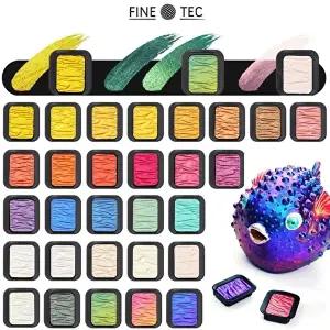 고품질 파인텍 수채물감 펄리센트 플리플롭 이리디센트 컬러 낱색 (택1) 미술용품 WFIYSYK