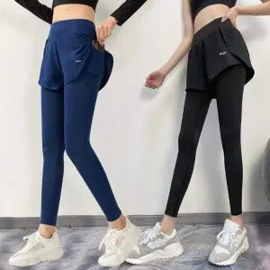 여성 레깅스 반바지 포켓 운동복