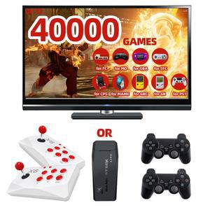 아케이드 비디오 게임 콘솔 레트로 게임 스틱 4K 마메 CPS FBA SMS 아케이드 게임기 듀얼 할로윈 선물