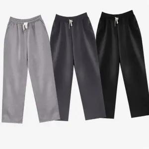 여자 기모 허리밴딩 면바지 홈웨어 여성정장바지 이지룩 여자겨울바지