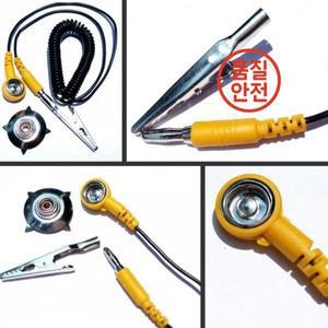 접지선 ESD 정전기 방지 손목 스트랩 PVC 고무 테이블 매트 엉킴 고품질