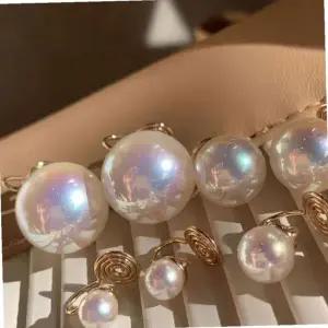 진주 귀걸이 클립 고리 패션 소품 코디 악세사리