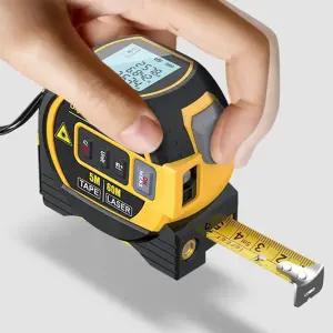 레이저 줄자 레이저 거리측정기 60m 거리측정기 레이저자 디지털줄자