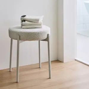 [한샘] 퍼프 스툴 의자 2color