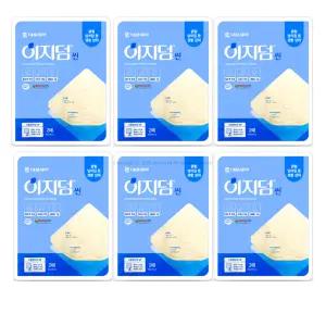 이지덤 씬 2매입 10X10cm 잘라 쓰는 타입 X6개 미니가위 포함