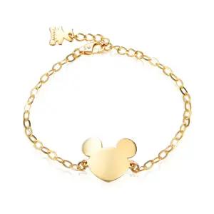 18K 미키 꼬마쥐 각인미아방지 아기 체인팔찌 IRB38244