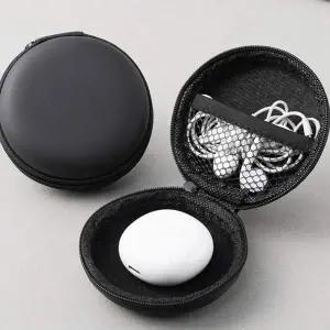 [오너클랜]bns 파우치 쿠션 미니 원형 지퍼 다용도 멀티 파우치