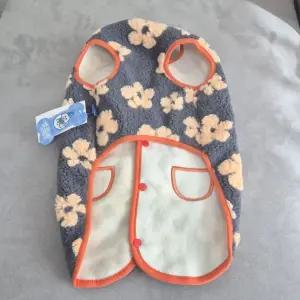 2XL 조끼 꽃무늬 4XL 극세사 겨울 김장조끼 강아지 3XL 대형견