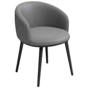 카페 가죽 의자 암체어 인조가죽 레스토랑 모던 등받이