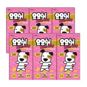 요요쉬 배변패드 논슬립 50매 X 6P