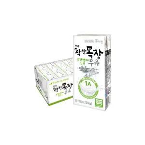 건국 착한목장 무항생제 인증우유 190ml 24팩