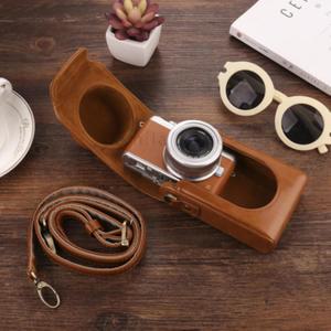 파나소닉 LUMIX GF7 GF10 + 12-32mm 렌즈 용 전신 정밀 맞춤 PU 가죽 디지털 카메라 케이스 가방 상자 커버