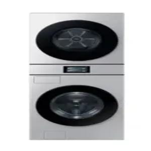 삼성전자 비스포크 그랑데 AI 원바디 Top-Fit WH90F2520BBHT 세탁기 건조기 세트 실버스틸 상하