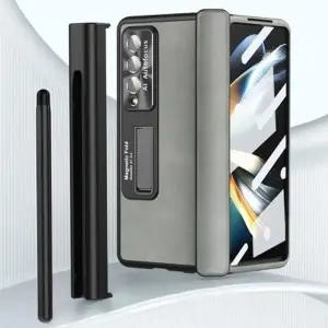 유니블링 갤럭시z폴드 3 4 마그네틱 힌지 펜 보관 풀커버케이스