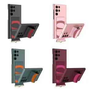 유니블링 갤럭시 s23 핸드 핑거 그립 스트랩 범퍼 하드 케이스