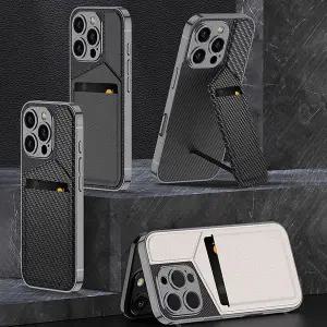 유니블링 아이폰 16 pro max 마그네틱 카드 거치대 가죽 케이스