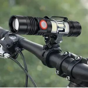 자전거 라이트 휴대용 전조등 라이딩 조명 비상등 브라켓 JS518C