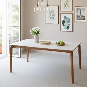 슬림 원목 6인세라믹 식탁 테이블단독 TR6019R (착불)