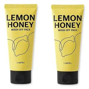 라비오라 레몬꿀팩 레몬허니 워시오프팩 진정과 쿨링을 동시에 150g 2개