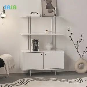 엘린 미드센츄리 4단 800 수납 선반형 모던 장식장