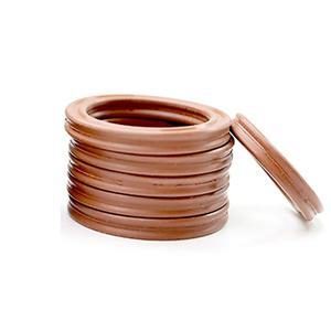 다크 브라운 호환 FKM X-링 씰  CS 5.33mm  ID 10.46-658.88mm  4 립 도장 링 개스킷  내유성 및 방수  1