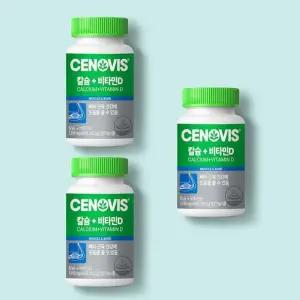[갤러리아] [세노비스] 칼슘 + 비타민D 65정 3개