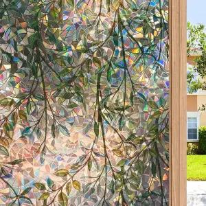 창문썬팅지 창 필름 3D 유리 문용 접착제 스티커 가정 사무실 열 제어 UV