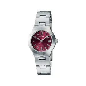 [신세계라이브쇼핑]카시오 LTP-1241D-4A2 라운드 아날로그 여성 메탈 시계