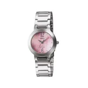 [신세계라이브쇼핑]카시오 LTP-1191A-4A1 클래식 라운드 아날로그 여성 메탈 시계