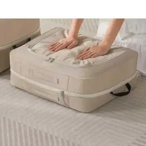 튼튼한 대용량 리빙 이불 수납 가방 물세탁 대형 1P 공간 옷정리 리빙