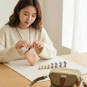 가방 부자재 금속 잠금장치 10mm 12mm 골드 은색 스트랩 부속품 50개입