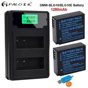 루믹스 카메라용 PALO DMW-BLG10E DMW BLE9 BLG10 배터리  TZ100 LX100 GX7 GX80 TZ90 GX9 TZ80 TZ91 TZ92