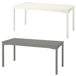 이케아 HAUGA 하우가 테이블 168x74cm/6인용식탁/회의테이블/대형테이블/데스크/원목책상