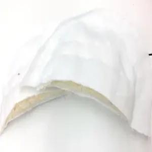 2쌍 7/8인치 어깨 패드 스터핑 센터 스티치로 제작된 세트sp73