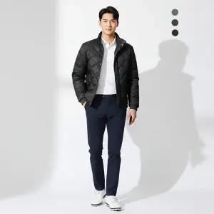 럭스골프 남성 사각 퀼트 고퀄리티 경량 패딩 점퍼 LX4W801
