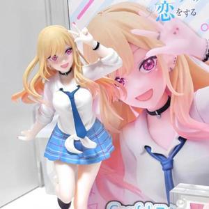 오리지널 마이 드레스 업 달링 키타가와 피규어 교복 입은 스탠딩 모델 장난감 선물 액션 어린이호환 PVC